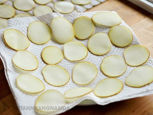 cách làm tinh bột khoai tây 