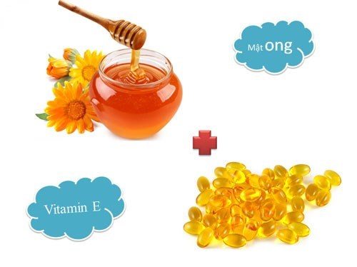 mặt nạ vitamin E và mật ong