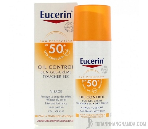 Kem chống nắng Eucerin Oil Control cho da mụn