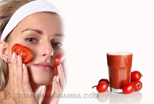 điều trị sạm da bằng cà chua