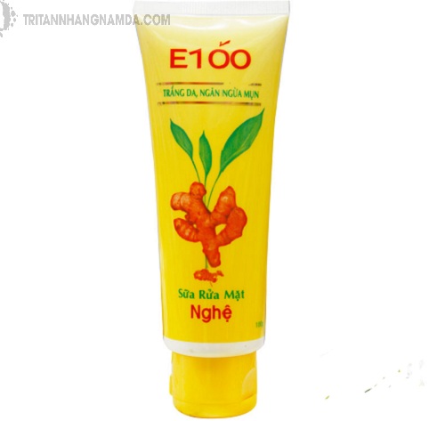 Sữa rửa mặt E100 nghệ vàng mang lại hiệu quả làm sạch da