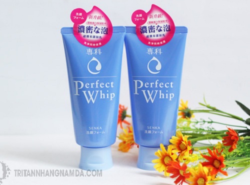 sữa rửa mặt Perfect Whip của thương hiệu shideido của Nhật Bản