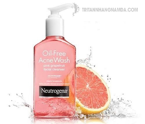 Sữa rửa mặt rửa mặt Neutrogena Visibly Clear Pink Grapefruit
