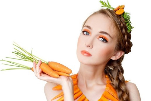 trị tàn nhang bằng cà rốt